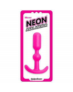 Neon Plug Anal Ancho Rosa