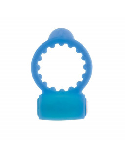 Neon Anillo Vibrador Azul