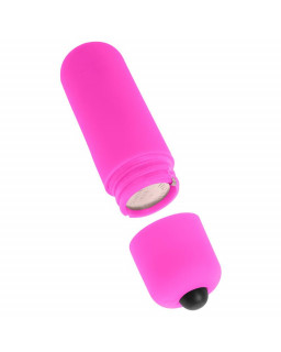 Neon Plug Anal Vibrador Rosa