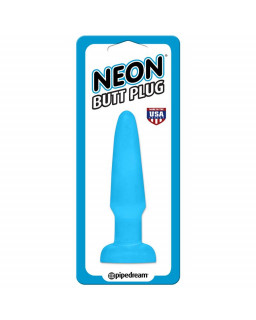 Neon Plug Anal Azul