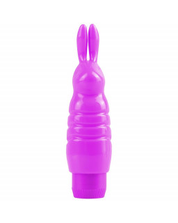 Neon Mini Vibrador Luv Touch Rabbit Purpura