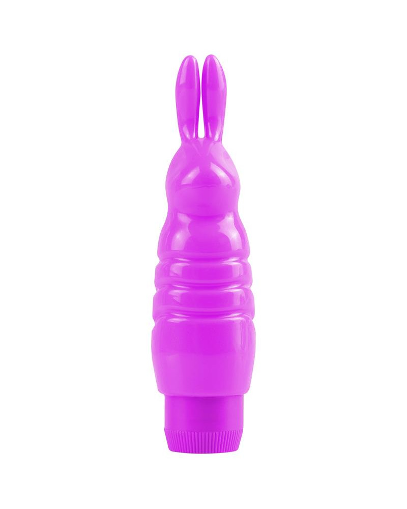 Neon Mini Vibrador Luv Touch Rabbit Purpura