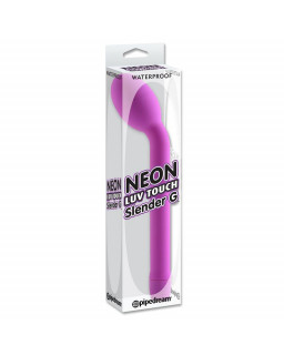 Neon Vibrador Luv Touch Slender Punto G Purpura