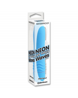 Neon Vibrador Luv Touch Waves Azul