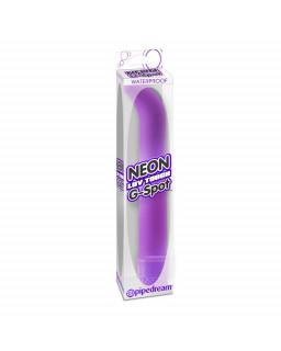 Neon Vibrador Luv Touch Punto G Purpura