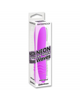 Neon Vibrador Luv Touch Waves Purpura