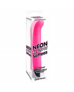 Neon Vibrador XL Luv Touch G Spot Softees Rosa