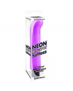 Neon Vibrador XL Luv Touch G Spot Softees Purpura