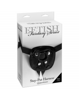 Fetish Fantasy Series Arnes Stay Put Color Negro