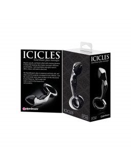 Icicles Plug Anal No 46 Color Negro