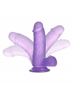 Dildo Jelly Studs 6 Purpura