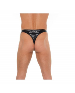 Tanga Negro Brillante Talla unica