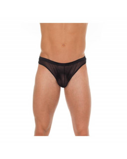 Tanga Rejilla Negro Talla unica