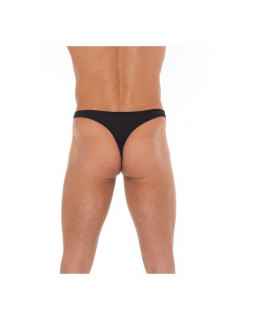 Tanga Negro con Hebilla Talla unica