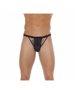 Tanga con Tiras Negro Talla unica