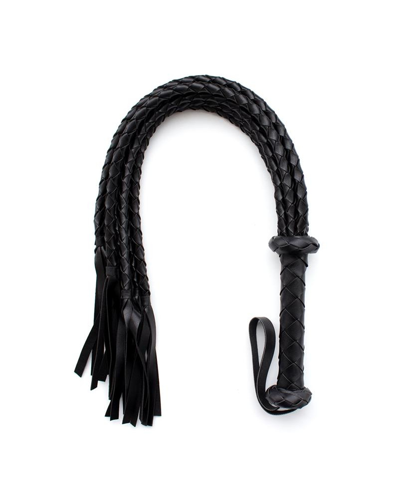 Flogger Trenzado 75 cm Negro