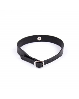 Collar con Cascabel Ajustable 43 cm Negro