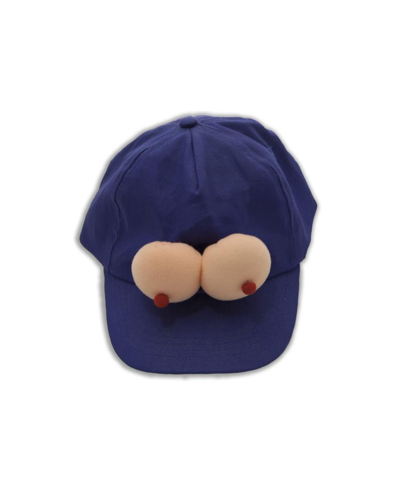 Gorra Azul con Tetas