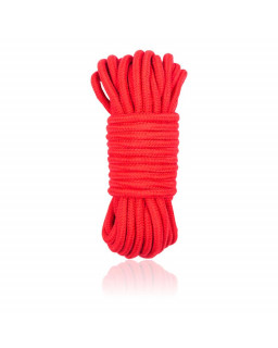 Cuerda de Bondage de Algodon 10 Metros Rojo