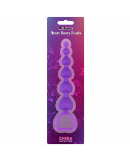 Cadena Anal Heart Booty Beads