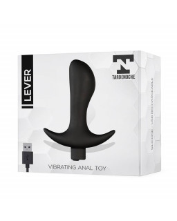 Lever Plug Anal con Vibracion USB Silicona