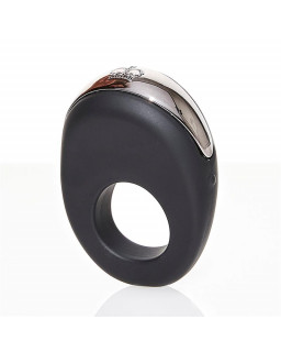 Anillo Vibrador Atom Negro