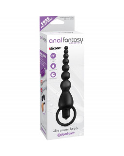 Anal Fantasy Collection Elite Power Beads Color Negro