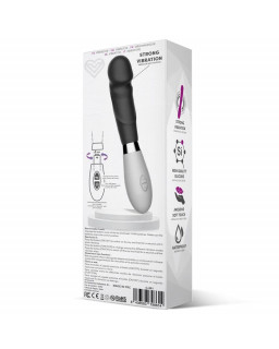 Louver Vibrador Silicona Negro