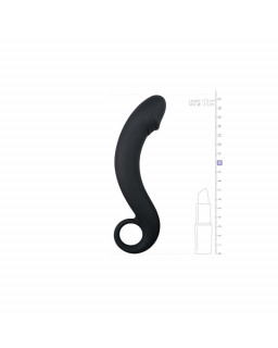 Dildo Negro Silicona Prostata