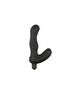 Vibrador Anal Estimulador Perineo Silicona Negro