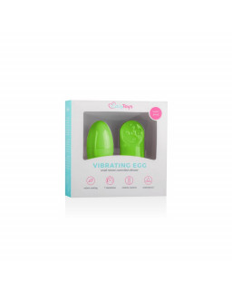 Huevo Vibrador Control Remoto Verde