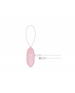 Huevo Vibrador Control Remoto USB Rosa