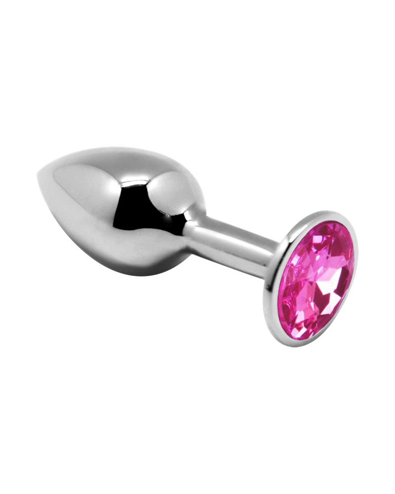 Plug Anal con Joya Rosa Talla L