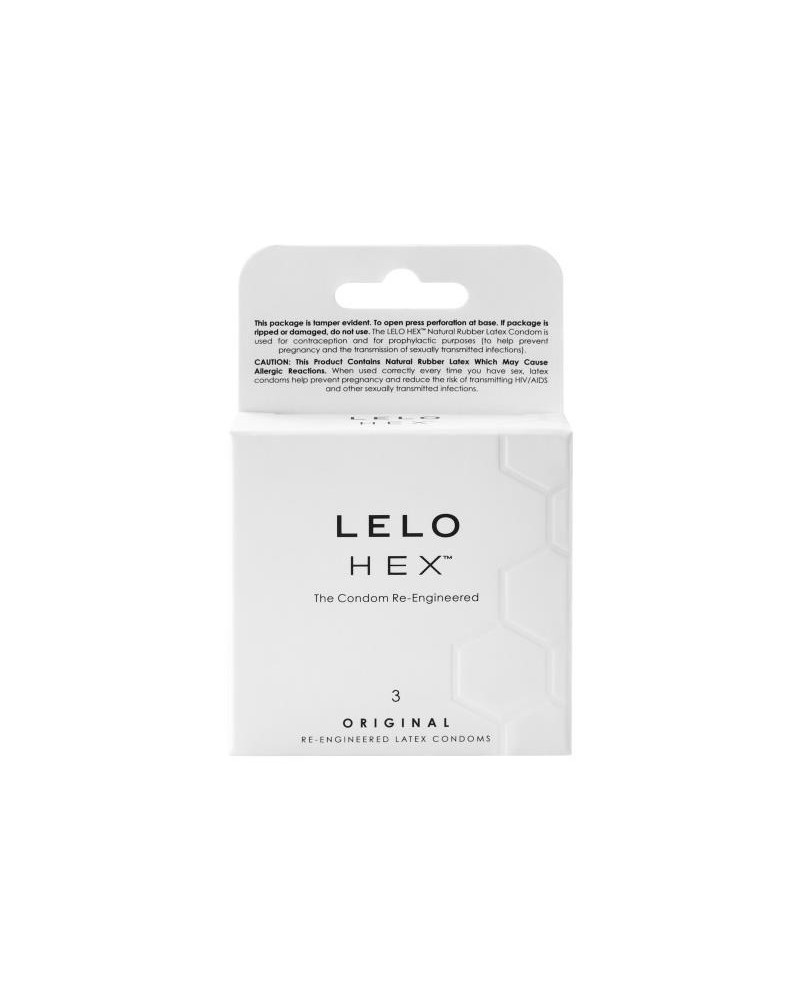 HEX ORIGINAL Preservativos 3 Pack