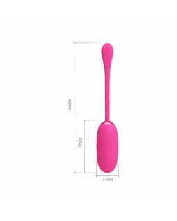 Huevo Vibrador Julius USB Silicona Rosa