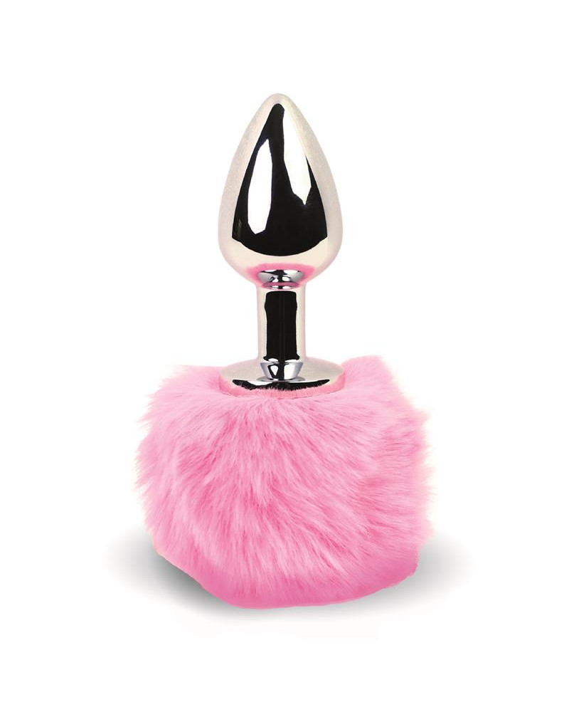 Bunny Tail Plug Anal con Cola Rosa