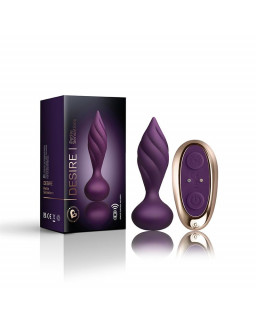 Plug Anal con Control Remoto Petite Sensations Desire Purpura