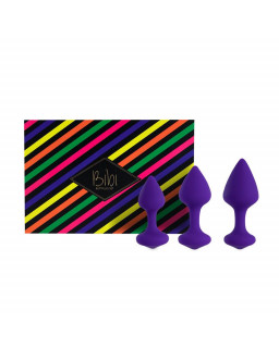 Bibi Set de 3 Plugs Anales Purpura