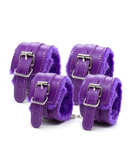 Set Bondage de 10 Piezas Purpura