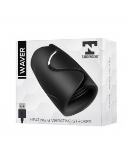 Waver Masturbador Masculino Funcion Calor y Vibracion Flexible USB Silicona