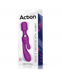 No Fifteen Vibrador y Masajeador 3 Motores Independientes