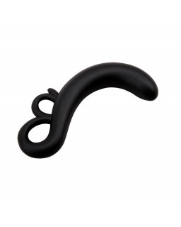 Estimulador Punto G Two Finger Silicona Negro