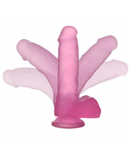 Dildo Jelly Studs 7 Rosa