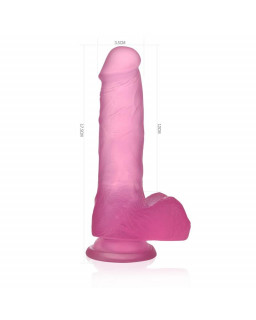 Dildo Jelly Studs 7 Rosa