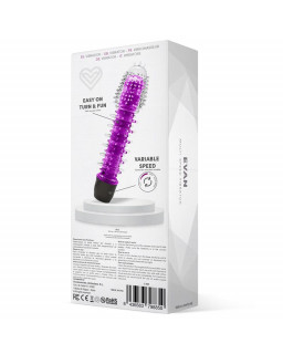 Evan Vibrador Multi Velocidad Purpura