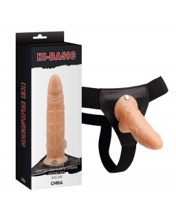 Dildo Hueco con Arnes Hollow Cock