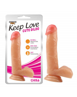 Dildo Cute 178 x 4 cm Natural