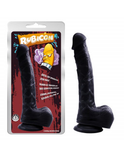 Dildo Leviathan 255 x 45 cm Negro