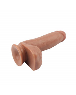 Dildo Dual density Fashion Dude 17 x 36 cm Bronceado