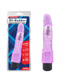 Vibrador Hi Rubber 223 x 43 cm Purpura